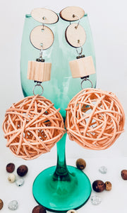 Leni Handcrafted Dangle Earrings