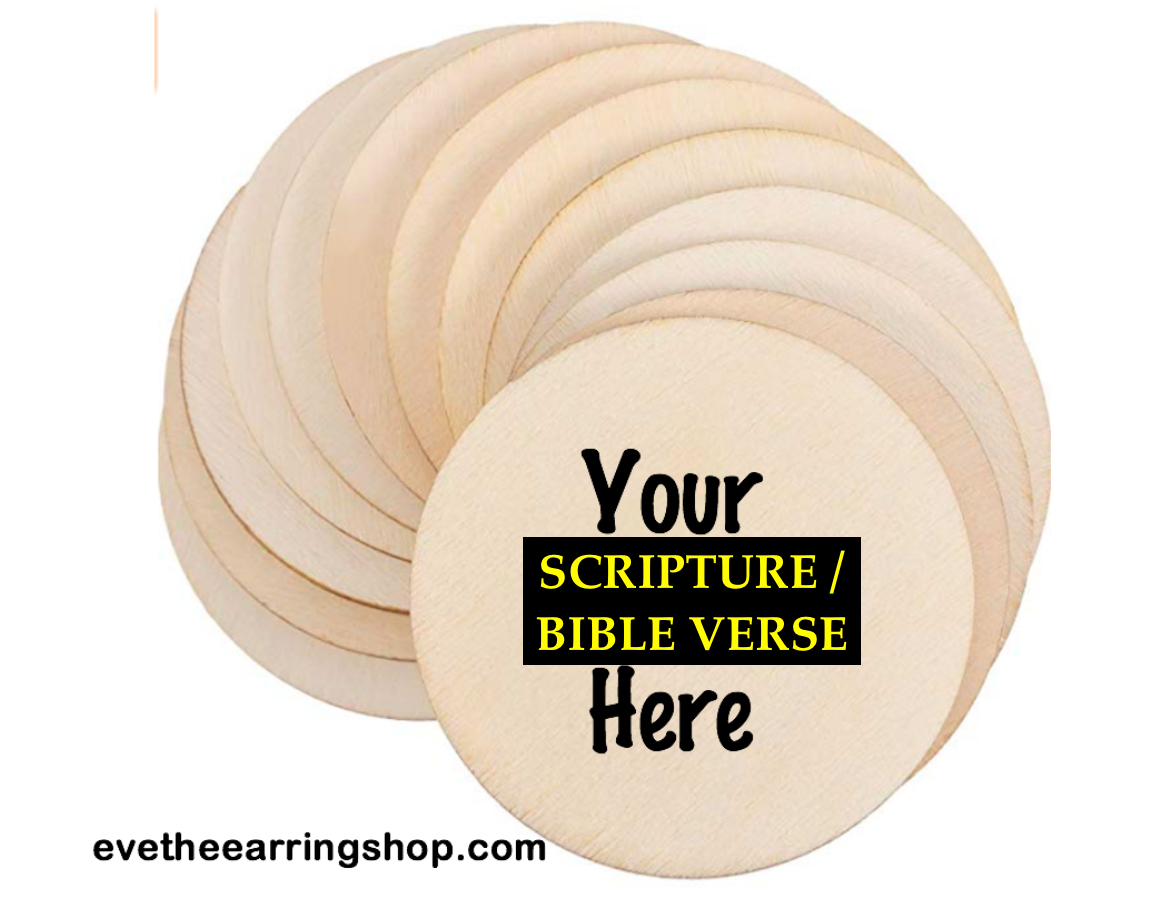 custom order / bible verse / scripture